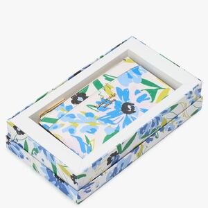 Kate Spade Blue and Green Card Holder